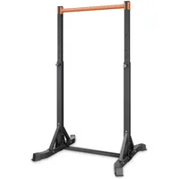 Vevor Klimmzugstange tragbare Klimmzugstation Power Dip Station mit 150 kg Tragkraft, freistehend mit H-Rahmenkonstruktion & Stahlrohr, 8-fach höhenverstellbar, Training von Armen Rücken Brust