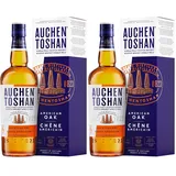 Auchentoshan American Oak | Single Malt Scotch Whisky | mit Geschenkverpackung | fruchtiger Geschmack | 40% Vol | 700ml Einzelflasche (Packung mit 2)