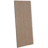 KARAT Akustikpaneel für Angenehme Raumakustik in Holzoptik 118 x 60 cm White Oak