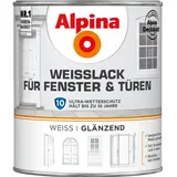 750 ml weiß glänzend