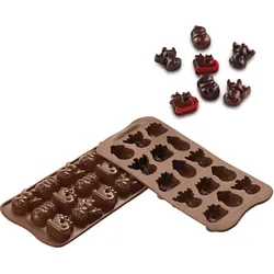 Scg23 Choco Winter Form für Schoko-Pralinen Silikon