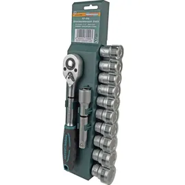 Brüder Mannesmann Werkzeuge Steckschlüsselsatz metrisch 1/2" 12-tlg.