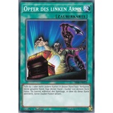 SR08-DE033 - Opfer des linken Arms - Common - DE - im Set mit Ultrapro Toploader - Yugioh