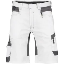 DASSY DASSY® Axis Painters Malershorts mit Stretch weiß/anthrazitgrau