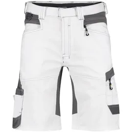 DASSY DASSY® Axis Painters Malershorts mit Stretch weiß/anthrazitgrau