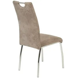 Möbel Kraft Stuhl Karola II Stoff beige