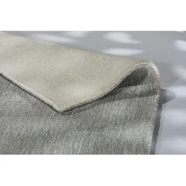 Schöner Wohnen Aura Handwebteppich 200 x 300 cm Silber/Grau