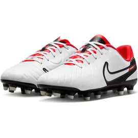 Nike Jr. Tiempo Legend 10 Academy MG weiß/schwarz/bright crimson 37,5