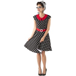 Rock'n'Roll-Kleid, schwarz