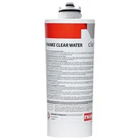 Franke Wasserfilter 133.0284.026, hellgrau/rot