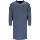 HAJO Nachthemd Premium Cotton Blau L