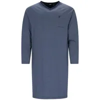 HAJO Nachthemd Premium Cotton Blau L