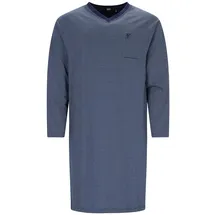 HAJO Nachthemd Premium Cotton Blau L
