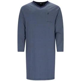 HAJO Nachthemd Premium Cotton Blau L