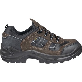 Safety Jogger Borneo, Outdoorschuh, Wanderhalbschuh, wasserdicht, Wildleder, Trekkingschuh für jedes Gelände, Gr. 40 - Grün - 40