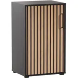 WELLTIME Hank Aktenschrank 50,95 x 41 x 83,6 cm schwarz