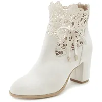 LASCANA High-Heel-Stiefelette Damen beige Gr.35