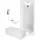 Calmwaters Badewanne Komplettset 180 x 80 cm Ablaufgarnitur
