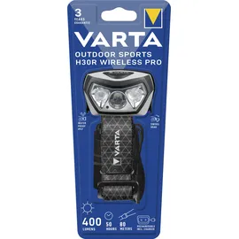 Varta Outdoor Sports H30R Wireless Pro LED Stirnlampe akkubetrieben 400lm 18650101401