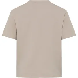 Boss Pyjamaoberteil Waffle T-Shirt Beige M (48)