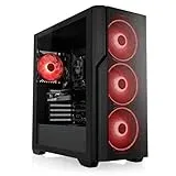 Gaming PC mit Windows 11 Home | AMD Ryzen 5 5500 6x3.6GHz | RTX 5060 Ti (8GB) | 4000GB M.2 NVMe | 32GB DDR4 RAM | WLAN | Computer für Zocker, Gamer Desktop Rechner zum Spielen | A12154