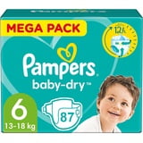 Pampers Baby Dry Größe 6, 87 Windeln (13-18 kg)