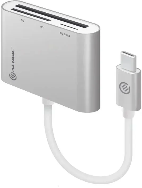 ALOGIC VPLUCMCR Kartenleser USB 3.2 Gen 1 (3.1 Gen 1) Type-C Silber