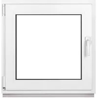 Kellerfenster Fenster 2 Fach BxH 500x400 mm & 50x40 cm Dreh-Kipp Weiß Premium - weiÃ?