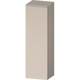 Duravit Qatego Halbhochschrank 40 x 142 x 36 cm Schwarz