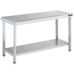 Zentraler Tisch unten 700 mit Regal von Distform 850x800x700