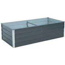 Estexo Hochbeet 160 x 80 x 45 cm Grau