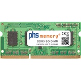 PHS-memory 2GB Arbeitsspeicher DDR3 für Intel NUC Kit NUC5CPYH RAM Speicher SO DIMM PC3L-12800S