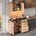 modfu Hochschrank 40 x 105 x 180 cm Schwarz