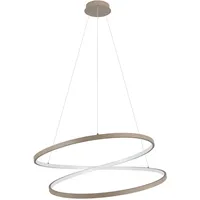 EGLO Ruotale 3-flg. Ø 70 cm geschwungen sand