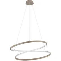 EGLO Ruotale 3-flg. Ø 70 cm geschwungen sand