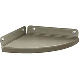 Lifetime Eckregal 24 x 24 x 10 cm Kunststoff Grau