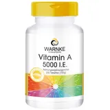 Warnke Vitalstoffe GmbH Vitamin A 5.000 I.E. Tabletten