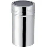 VIFERR Edelstahl Pulverstreuer, Puderzuckerstreuer mit Frischhaltedeckel, Puderzucker Sieb Mehlstreuer für Schokolade Zucker Salz Kakao Kaffee (L)