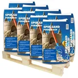 Spielsand Formbeach 1125 kg feinkörnig Formstabilität Spielplatz Sandkasten Sand