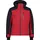 CMP Man Jacket Zip Hood Skijacke Rot 52