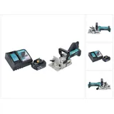 Makita DPJ 180 RG1 Akku Nutfräse 18 V 100 mm + 1x Akku 6,0 Ah + Ladegerät