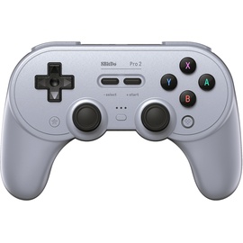 8bitdo Pro 2 Hall Effect - Gray Edition Switch, Windows, iOS, Android, Gaming Controller Grau