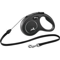 flexi Seil-Leine New Classic schwarz S 5m Hundezubehör