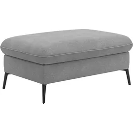 sit&more Polsterhocker Emely 104 x 47 x 69 cm Grau