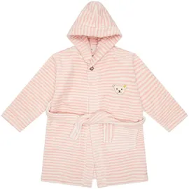 Steiff Bademantel in Rosa/Weiß | Gr.: 104