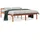 vidaXL Seniorenbett Wachsbraun 150x200 cm Massivholz Kiefer