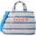 Juicy Couture Iris Henkeltasche Baumwolle Alaskan Blue