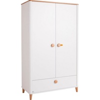 Paidi Kleiderschrank Lotte & Fynn 119 x 202 cm Dekor Weiß