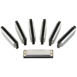 Hohner Blues Band Set 7 Tonarten - Richter-Mundharmonika