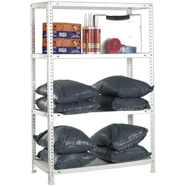 Simon Rack Regal 150 x 100 x 40 cm Silber